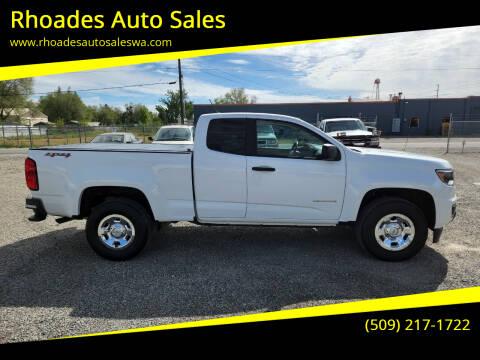 2019 Chevrolet Colorado for sale at Rhoades Auto Sales in Spokane Valley WA