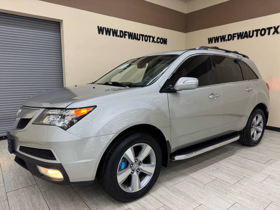 2012 Acura MDX for sale at DFW Auto & Services Inc in Fort Worth, TX