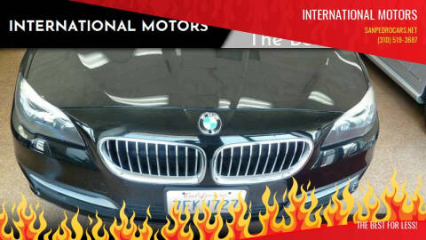 2014 BMW 5 Series for sale at International Motors in San Pedro CA