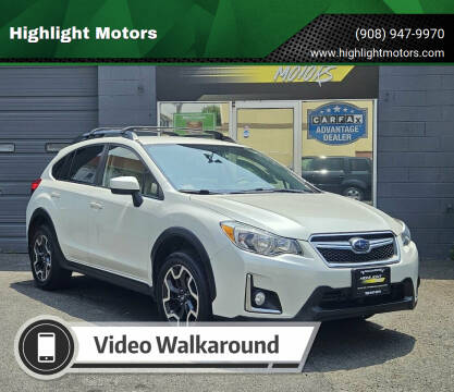 2016 Subaru Crosstrek for sale at Highlight Motors in Linden NJ