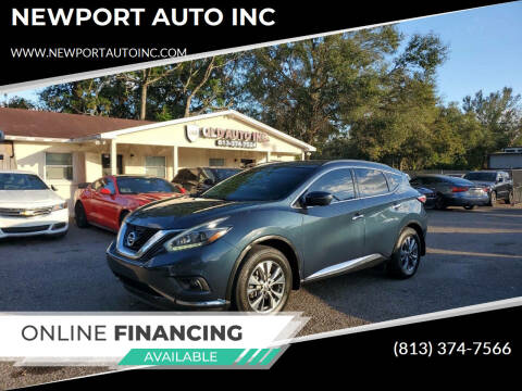2018 Nissan Murano for sale at NEWPORT AUTO INC in Tampa FL