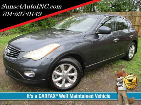 2008 Infiniti EX35 for sale at Sunset Auto in Charlotte NC
