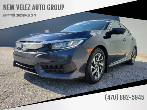 2017 Honda Civic for sale at NEW VELEZ AUTO GROUP in Gainesville GA