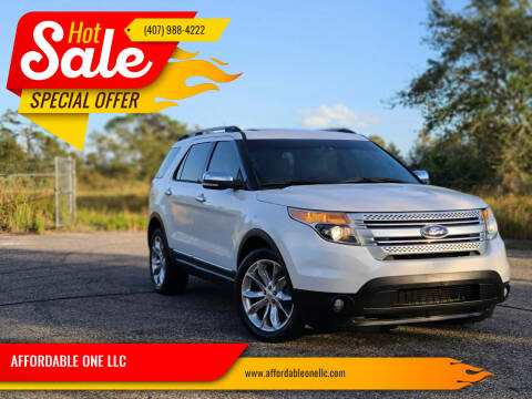 2014 Ford Explorer for sale at AFFORDABLE ONE LLC in Orlando FL