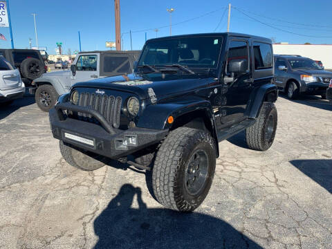 2013 Jeep Wrangler for sale at Superior Used Cars LLC in Claremore OK