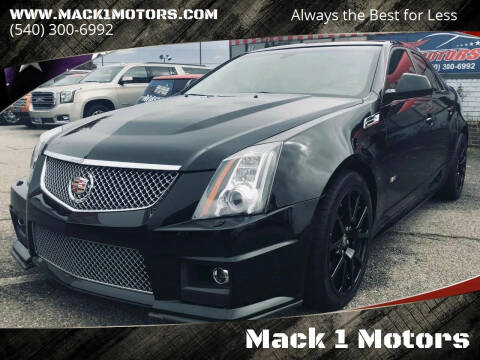 2009 Cadillac CTS-V for sale at Mack 1 Motors in Fredericksburg VA