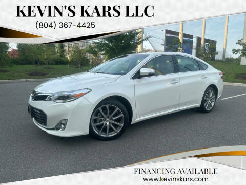 2015 Toyota Avalon for sale at Kevin's Kars LLC in Richmond VA