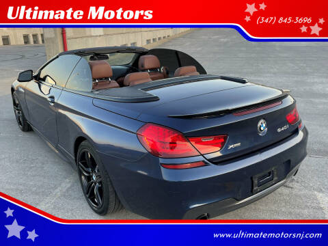 2014 BMW 6 Series for sale at Ultimate Motors in Port Monmouth NJ