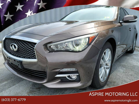 2016 Infiniti Q50 for sale at Aspire Motoring LLC in Brentwood NH