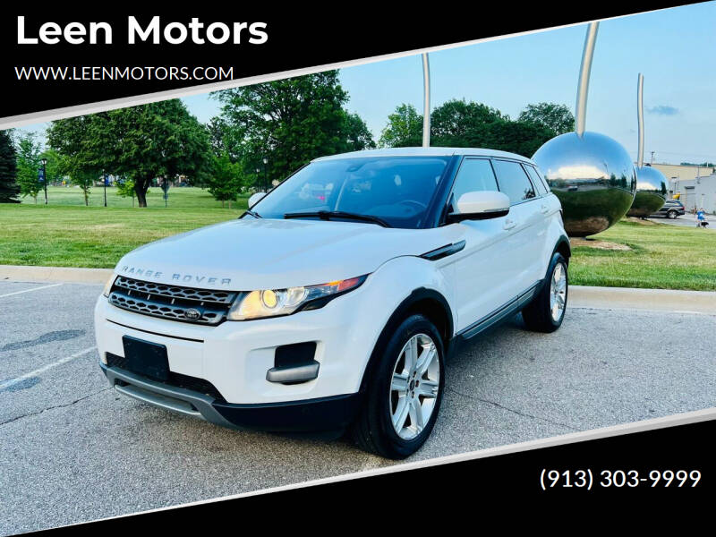 2013 Land Rover Range Rover Evoque for sale at Leen Motors in Merriam KS