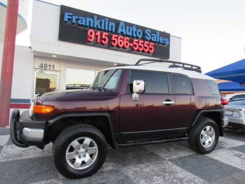 2007 Toyota FJ Cruiser for sale at Franklin Auto Sales in El Paso TX