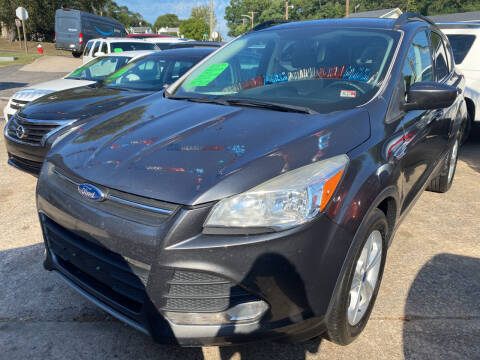 2015 Ford Escape for sale at Motley's Auto World in Danville VA