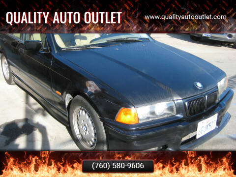 1997 BMW 3 Series for sale at Quality Auto Outlet in Vista CA