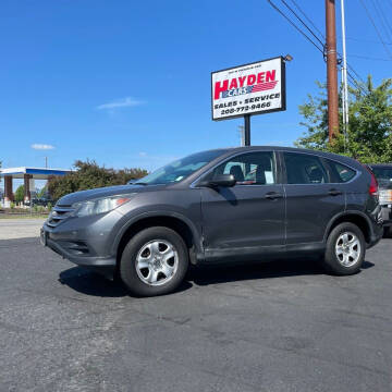 2013 Honda CR-V for sale at Hayden Cars in Coeur D Alene ID