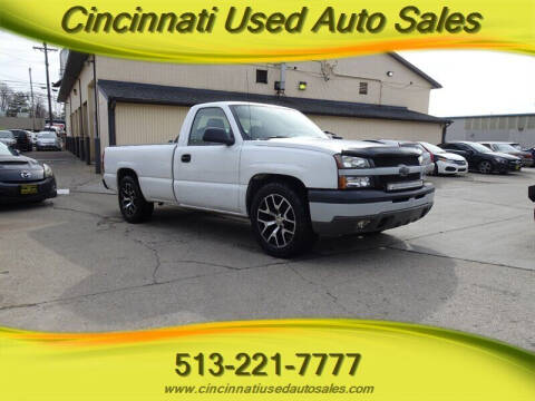 2004 Chevrolet Silverado 1500 for sale at Cincinnati Used Auto Sales in Cincinnati OH