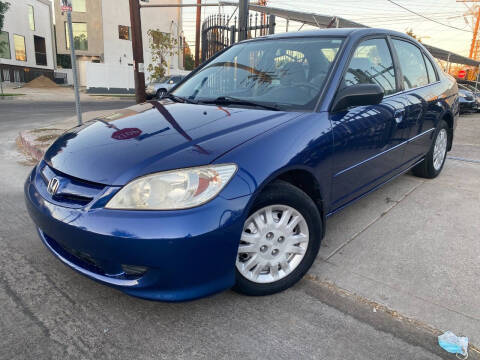 2004 Honda Civic for sale at West Coast Motor Sports in North Hollywood CA