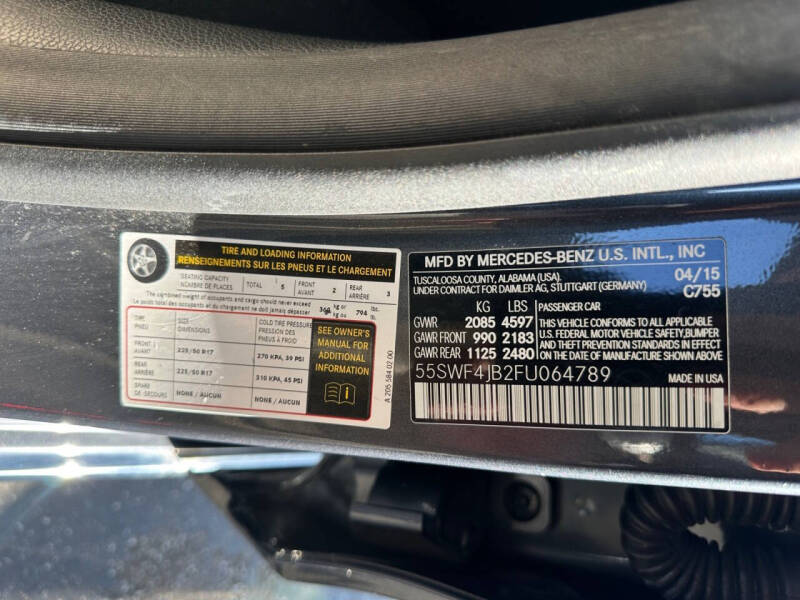 2015 Mercedes-Benz C-Class C 300