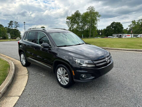 2014 Volkswagen Tiguan for sale at First Auto Sales in Winder GA