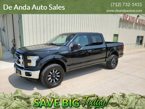 2015 Ford F-150 for sale at De Anda Auto Sales in Storm Lake IA