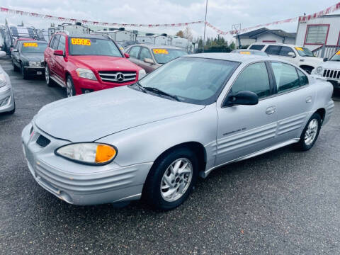 2001 Pontiac Grand Am for sale at New Creation Auto Sales in Everett WA