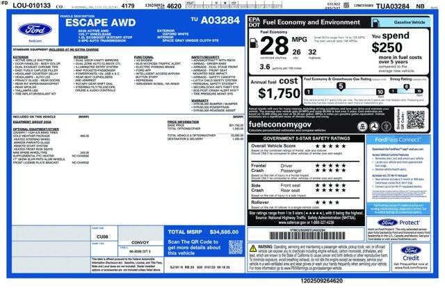 2026 Ford Escape Active