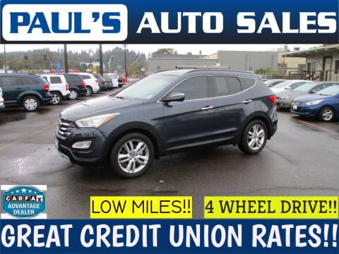 2013 Hyundai Santa Fe Sport for sale at Paul's Auto Sales in Eugene OR