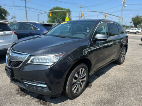 2014 Acura MDX for sale at American Best Auto Sales in Uniondale NY