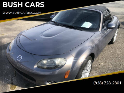 2007 Mazda MX-5 Miata for sale at BUSH CARS in Lenoir NC