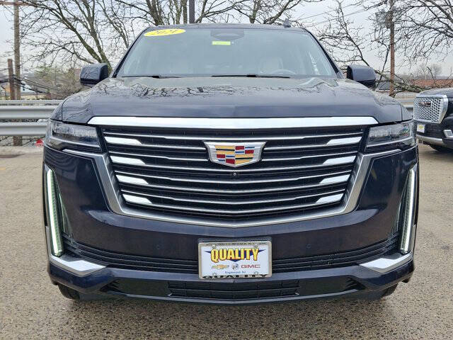 Used 2021 Cadillac Escalade ESV Premium Luxury Platinum with VIN 1GYS4MKL6MR377097 for sale in Englewood, NJ