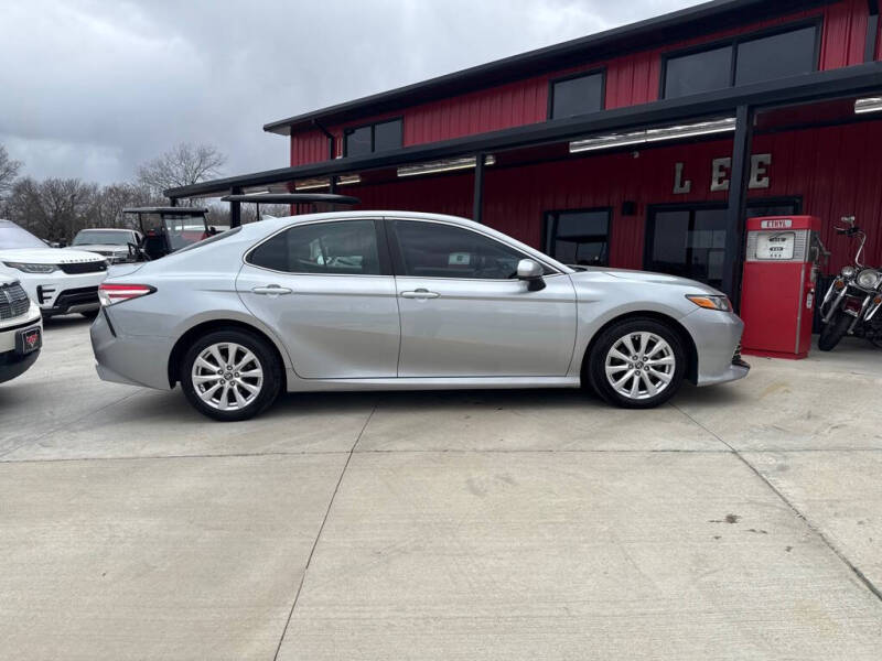 2020 Toyota Camry for sale at LEE AUTO SALES in McAlester OK