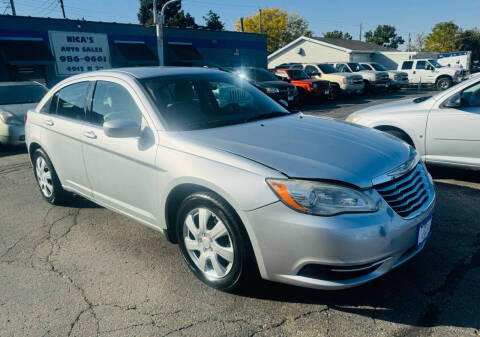 2011 Chrysler 200 for sale at NICAS AUTO SALES INC in Loves Park IL