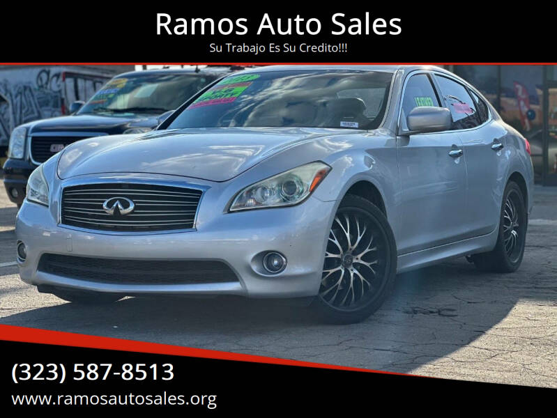 2013 Infiniti M37 for sale at Ramos Auto Sales in Los Angeles CA