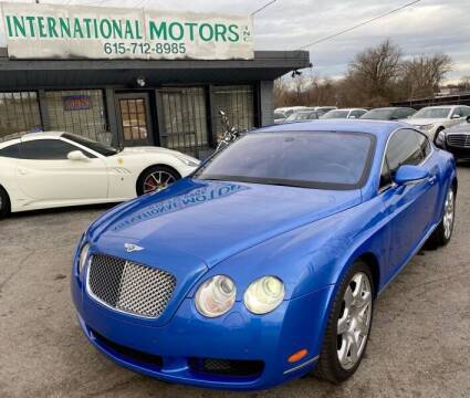 2006 Bentley Continental for sale at International Motors Inc. in Nashville TN