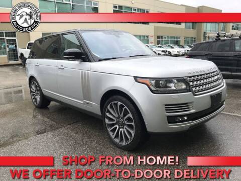 2017 Land Rover Range Rover for sale at Auto 206, Inc. in Kent WA