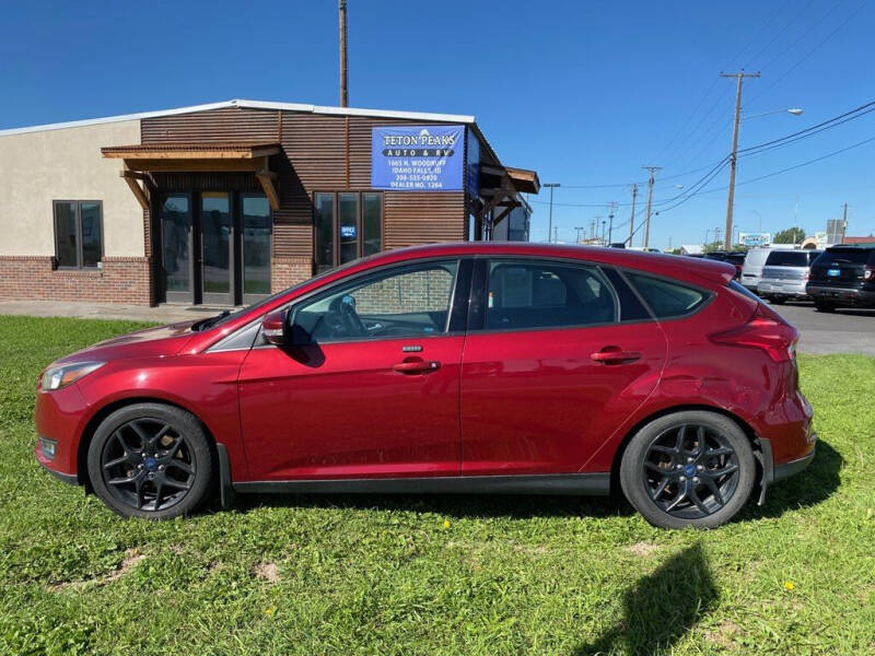 2016 Ford Focus for sale at TETON PEAKS AUTO & RV in Idaho Falls ID