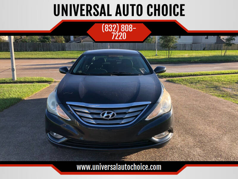 2012 Hyundai Sonata for sale at UNIVERSAL AUTO CHOICE in Houston TX