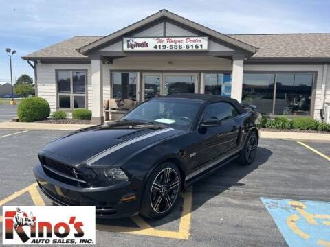 2013 Ford Mustang for sale at Rino's Auto Sales in Celina OH