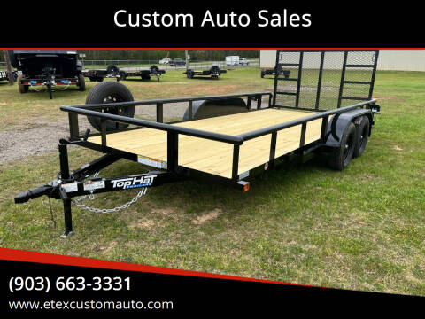 2022 Top Hat 16x83 Utility w/Ramp Gate for sale at Custom Auto Sales - TRAILERS in Longview TX