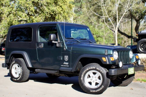 2004 Jeep Wrangler for sale at SELECT JEEPS INC in League City TX
