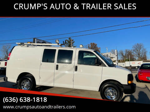 2013 Chevrolet Express for sale at CRUMP'S AUTO & TRAILER SALES in Crystal City MO