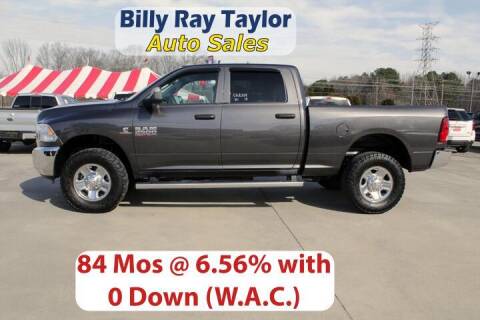 2018 RAM 2500 for sale at Billy Ray Taylor Auto Sales in Cullman AL