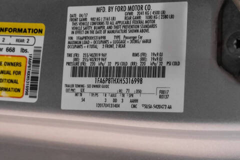 2017 Ford Mustang EcoBoost Premium