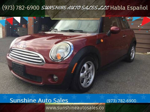 2007 MINI Cooper for sale at SUNSHINE AUTO SALES LLC in Paterson NJ