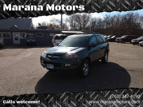 2006 Acura MDX for sale at Marana Motors in Princeton MN