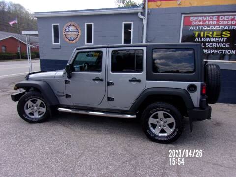 2016 Jeep Wrangler Unlimited for sale at Allen's Pre-Owned Autos in Pennsboro WV