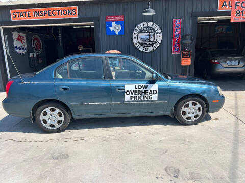 2002 Hyundai Elantra for sale at Godley Auto Sales & Services in Godley TX
