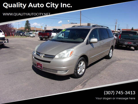 2005 Toyota Sienna for sale at Quality Auto City Inc. in Laramie WY