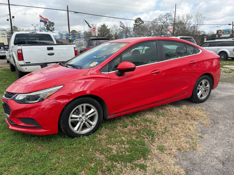 2018 Chevrolet Cruze for sale at Ronnies Auto Sales in Conroe TX