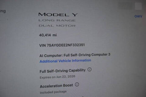 2022 Tesla Model Y Long Range