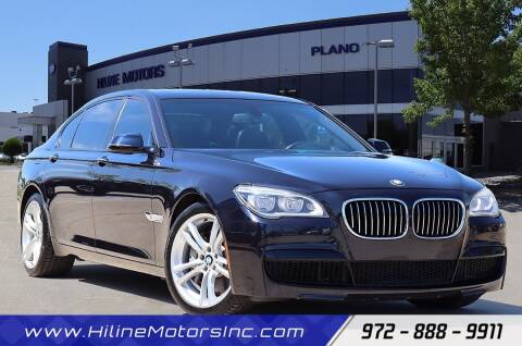 2014 BMW 7 Series for sale at HILINE MOTORS in Plano TX